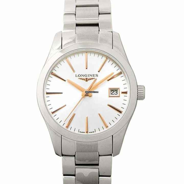 Longines Conquest Classic L23864726 - Conquest Classic Quartz Silver Dial Ladies Watch </h1> 