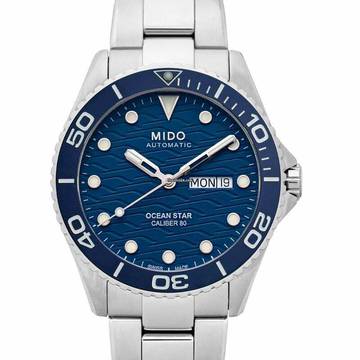  Mido Ocean Star M042.430.11.041.00 - OCEAN STAR Automatic Blue Dial Stainless Steel Men's Watch </h1> 