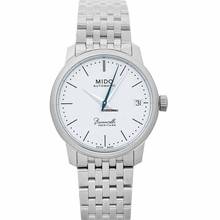 Thumbnail von Mido Baroncelli M027.207.11.010.00 - Baroncelli Heritage Lady Automatic White Dial Watch </h1>