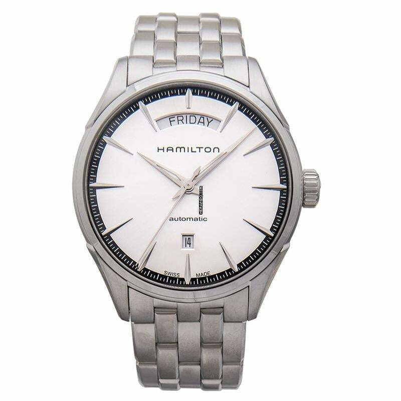 Hamilton Jazzmaster Day Date Auto H42565151 - Jazzmaster Automatic Silver Dial Stainless Steel Men's Watch </h1>