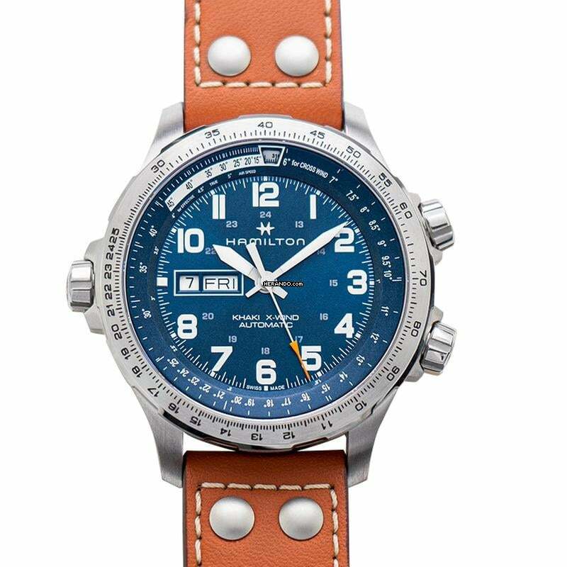 Hamilton H77765541 - Khaki Aviation Automatic Blue Dial Stainless Steel Men's Watch </h1>