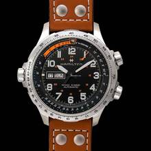 Thumbnail von Hamilton Khaki X-Wind H77755533 - Khaki Aviation Automatic Black Dial Stainless Steel Men's Watch </h1>