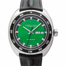Thumbnail von Hamilton Pan Europ H35415761 - American Classic Automatic Green Dial Stainless Steel Men's Watch </h1>