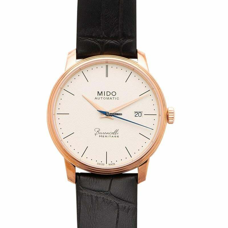  Mido Baroncelli III M027.407.36.260.00 - Baroncelli III Automatic Beige Dial Men's Watch </h1> 