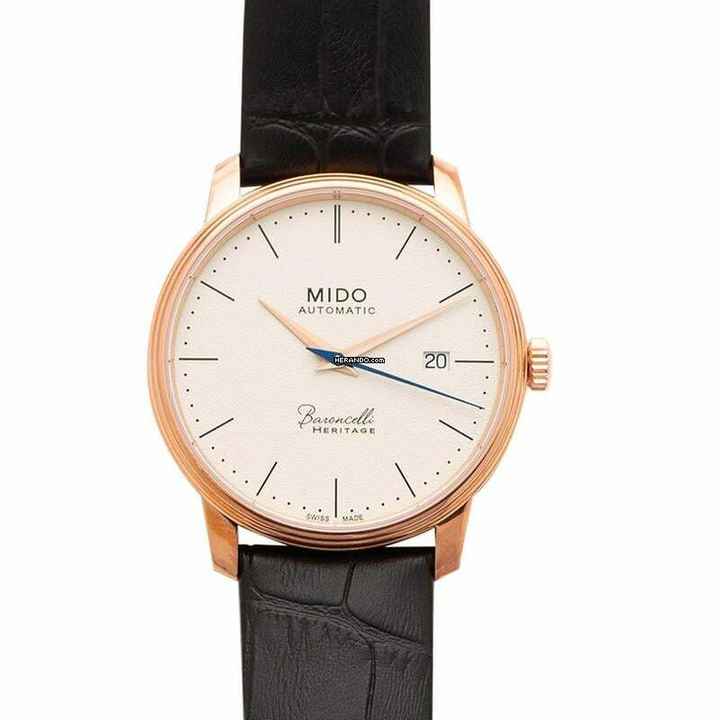  Mido Baroncelli III M027.407.36.260.00 - Baroncelli III Automatic Beige Dial Men's Watch </h1> 