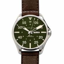 Thumbnail von Hamilton Khaki Pilot H64735561 - Khaki Aviation Pilot Schott NYC - Limited Edition WATCH </h1>