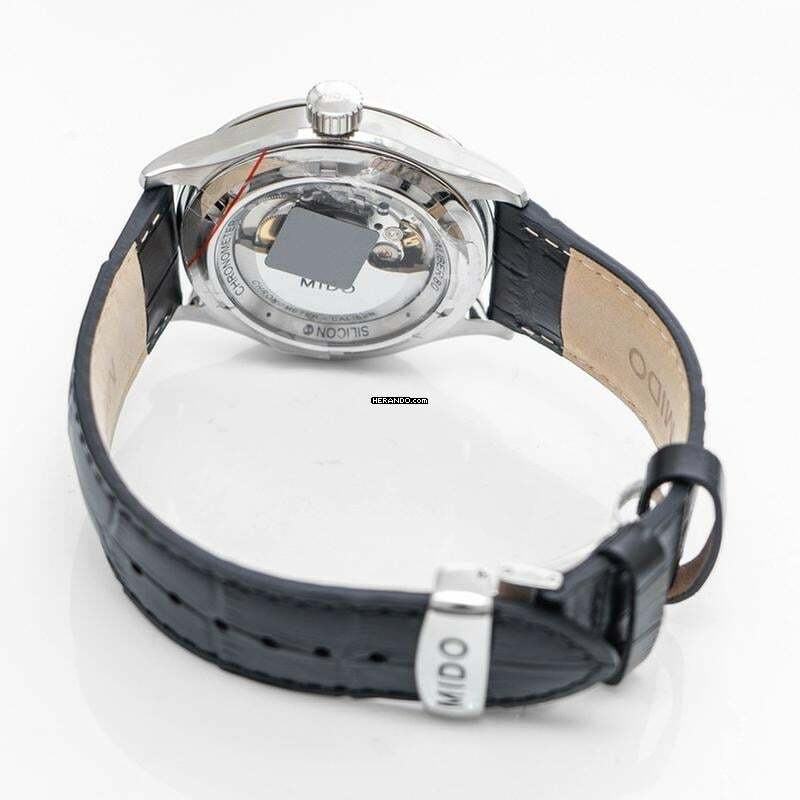 Thumbnail von Mido Multifort M038.431.16.031.00 - Multifort Automatic Silver Dial Men's Watch </h1>