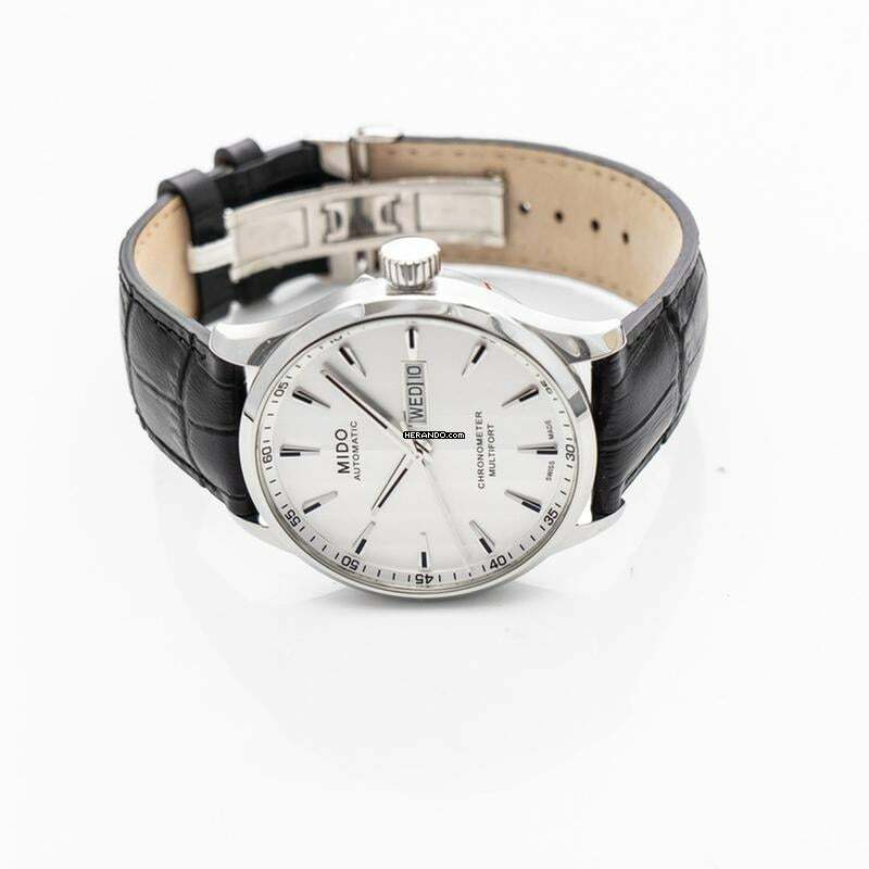 Thumbnail von Mido Multifort M038.431.16.031.00 - Multifort Automatic Silver Dial Men's Watch </h1>