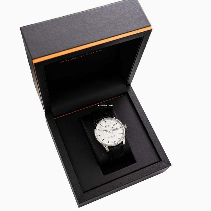 Thumbnail von Mido Multifort M038.431.16.031.00 - Multifort Automatic Silver Dial Men's Watch </h1>