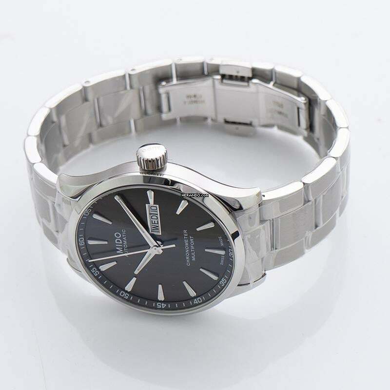 Thumbnail von Mido Multifort M038.431.11.061.00 - Multifort Automatic Grey Dial Men's Watch </h1>