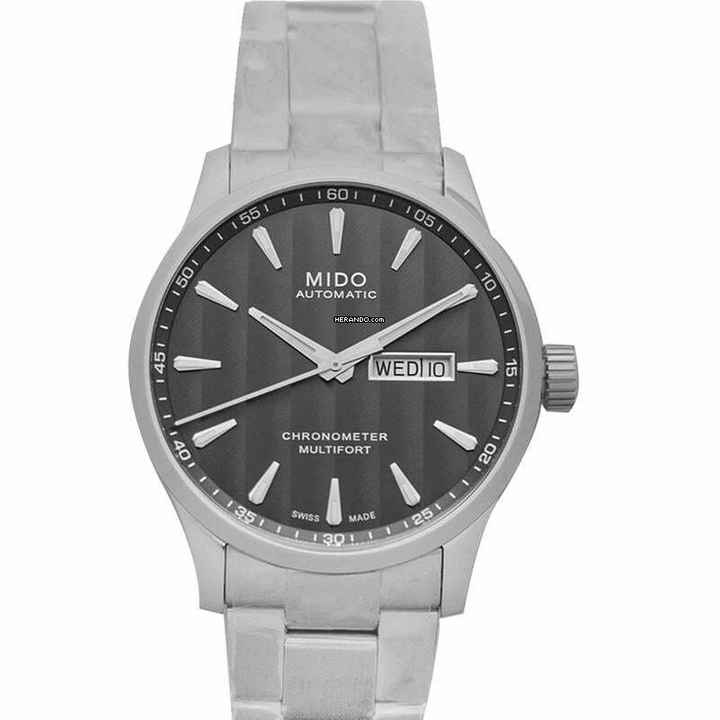  Mido Multifort M038.431.11.061.00 - Multifort Automatic Grey Dial Men's Watch </h1> 