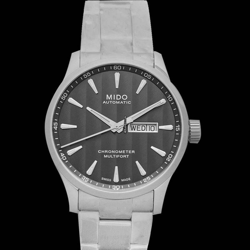 Thumbnail von Mido Multifort M038.431.11.061.00 - Multifort Automatic Grey Dial Men's Watch </h1>