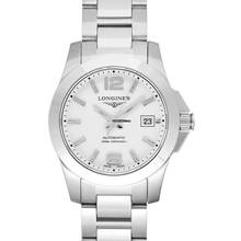 Thumbnail von Longines Conquest L32764166 - Conquest Automatic White Dial Ladies Watch </h1>