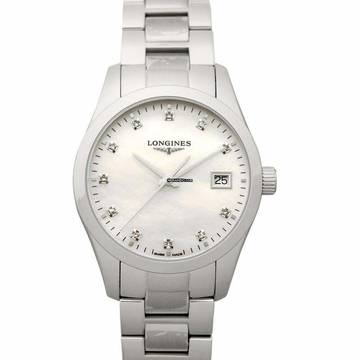  Longines Conquest Classic L23864876 - Conquest Classic Quartz White Dial Ladies Watch </h1> 