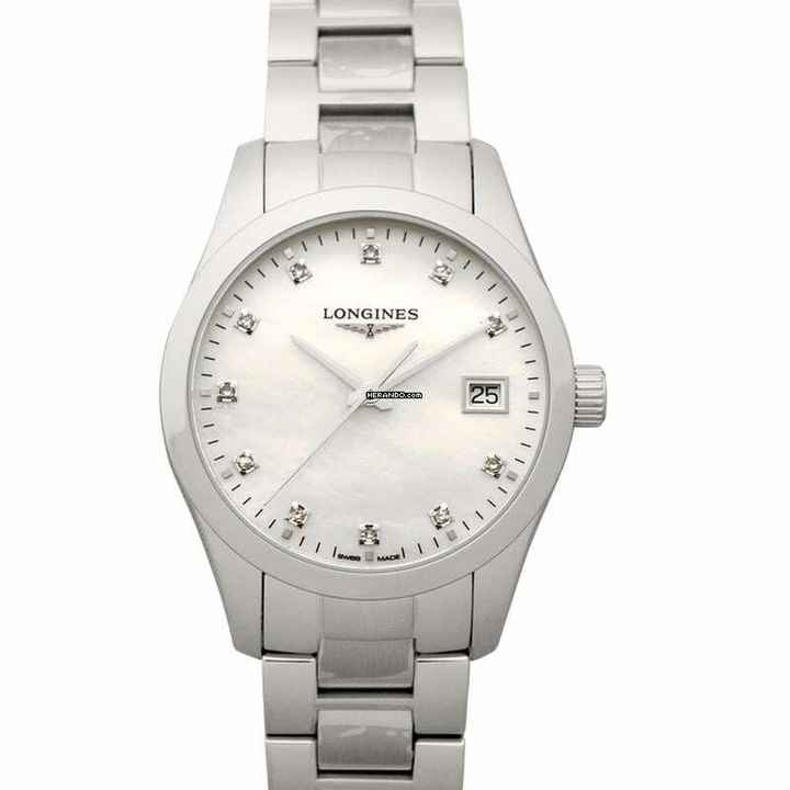  Longines Conquest Classic L23864876 - Conquest Classic Quartz White Dial Ladies Watch </h1> 