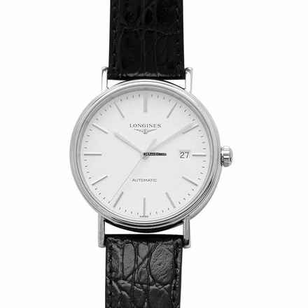 Longines Présence L49224122 - Presence Automatic White Dial Men's Watch </h1> 