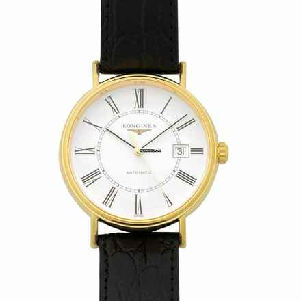  Longines Présence L49222112 - Presence Automatic White Dial Mens Watch </h1> 