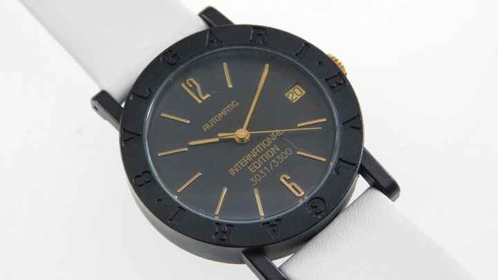  Bulgari Bulgari Herrenuhr Automatik Carbon Gold International Edition No 3131 v 3300 </h1> 