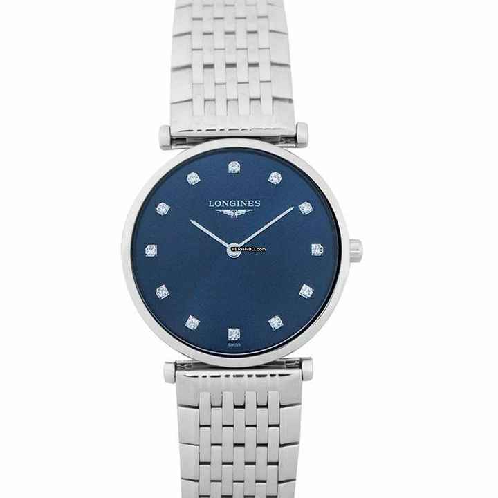 Longines La Grande Classique L45124976 - La Grande Classique de Longines Quartz Blue Dial Diamond Ladies Watch </h1> 