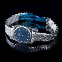 Thumbnail von Longines La Grande Classique L45124976 - La Grande Classique de Longines Quartz Blue Dial Diamond Ladies Watch </h1>