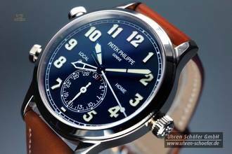 Thumbnail von PATEK PHILIPPE CALATRAVA PILOT TRAVEL TIME Weißgold