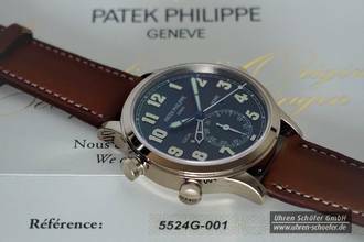 Thumbnail von PATEK PHILIPPE CALATRAVA PILOT TRAVEL TIME Weißgold
