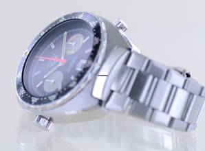 Thumbnail von TAG Heuer Autavia Orange Boy Chronograph Vintage Automatic Cal 12 Klassiker rar </h1>