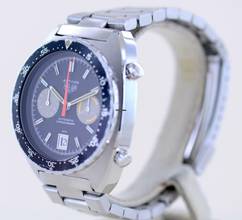 Thumbnail von TAG Heuer Autavia Orange Boy Chronograph Vintage Automatic Cal 12 Klassiker rar </h1>