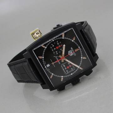  TAG Heuer Monaco Dark Lord ungetragen Full Set Deutsche Auslieferung  