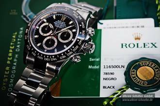Thumbnail von ROLEX COSMOGRAPH DAYTONA "NEGRO" in Edelstahl