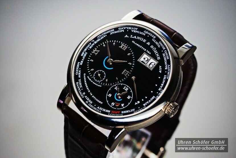 A.LANGE & SÖHNE "LANGE 1 Zeitzone" Weißgold