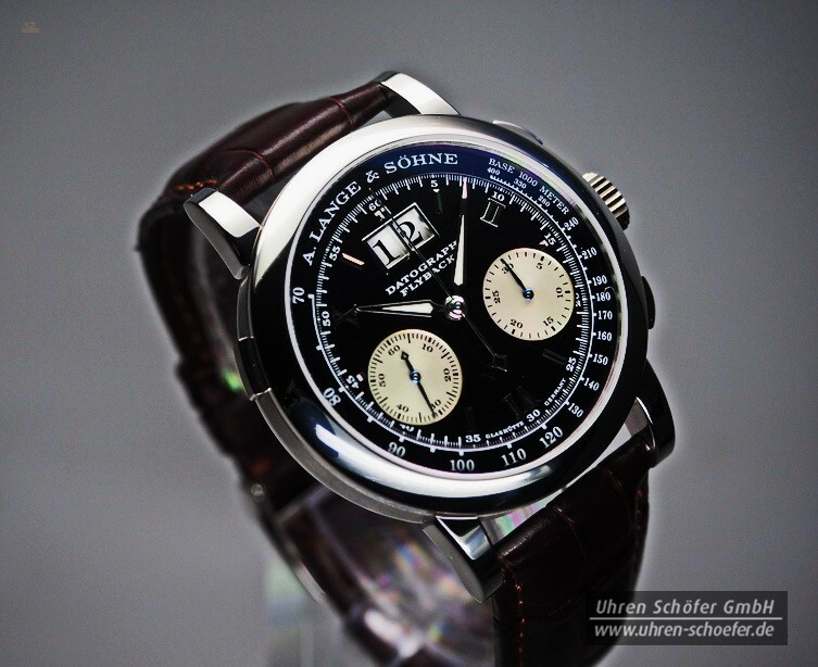 A.LANGE & SÖHNE "DATOGRAPH" in Platin 