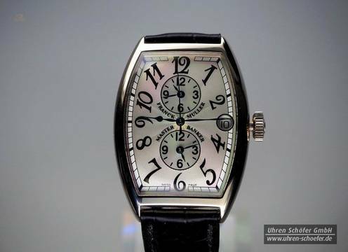 Franck Muller "Master Banker" Weißgold