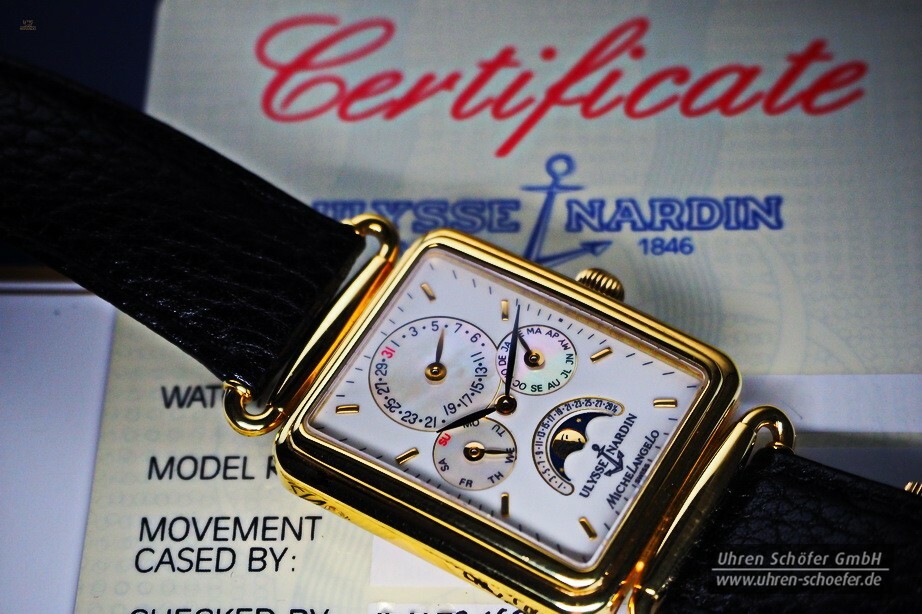 Thumbnail von ULYSEE NARDIN "Michelangelo Vollkalender"