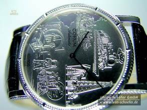 Thumbnail von CORUM Münzuhr zur Jahrtausenwende, Weißgold, Automatik