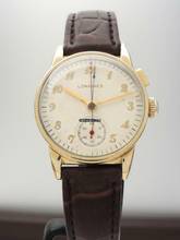 Thumbnail von Longines Monopusher 1 Drücker Chronograph Vintage </h1>
