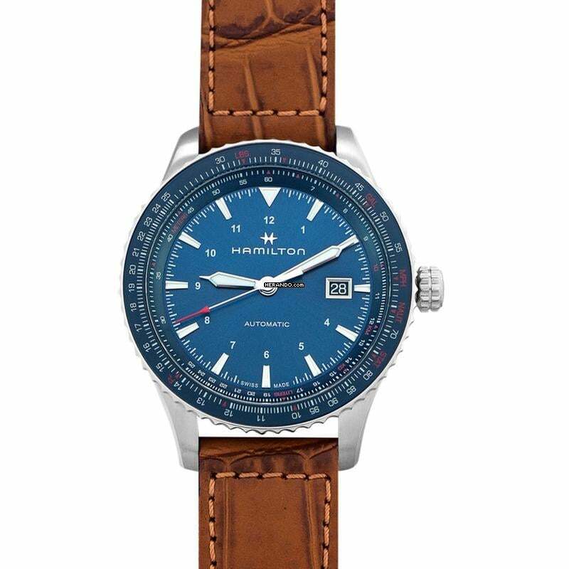 Hamilton Khaki Aviation H76645540 - Khaki Aviation Automatic Blue Dial Stainless Steel Men's Watch </h1>