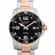 Thumbnail von Longines HydroConquest L37813587 - HydroConquest Automatic Black Dial Stainless Steel Men's Watch </h1>