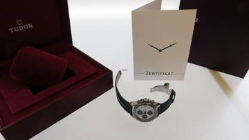 Thumbnail von Tudor Big Block Oysterdate Prince Chronograph all Rolex Parts unpoliert mit original Box v 1979 </h1>