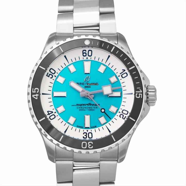  Breitling Superocean A17376211L2A1 - Superocean Automatic Blue Dial Stainless Steel Men's Watch </h1> 