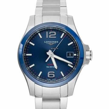  Longines Conquest L37194966 - Conquest VHP Quartz Blue Dial Men's Watch </h1> 