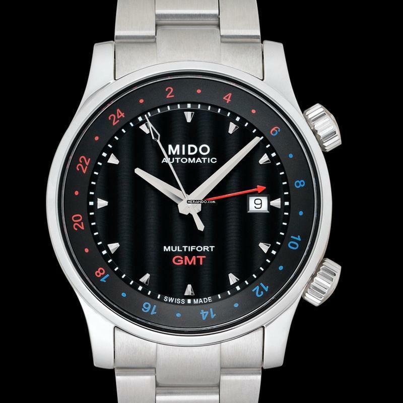 Thumbnail von Mido Multifort M005.929.11.051.00 - Multifort Automatic Black Dial Men's Watch </h1>