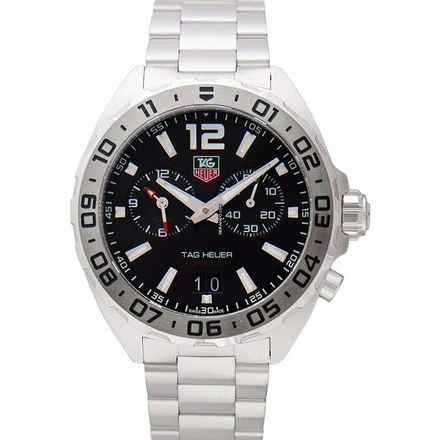  TAG Heuer Formula 1 Quarz WAZ111A.BA0875 - Formula 1 Quartz Chronograph Black Dial Men's Watch </h1> 