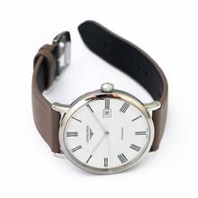 Thumbnail von Longines Elegant L49114110 - The Longines Elegant Collection Automatic White Dial Stainless Steel Men's Wat </h1>