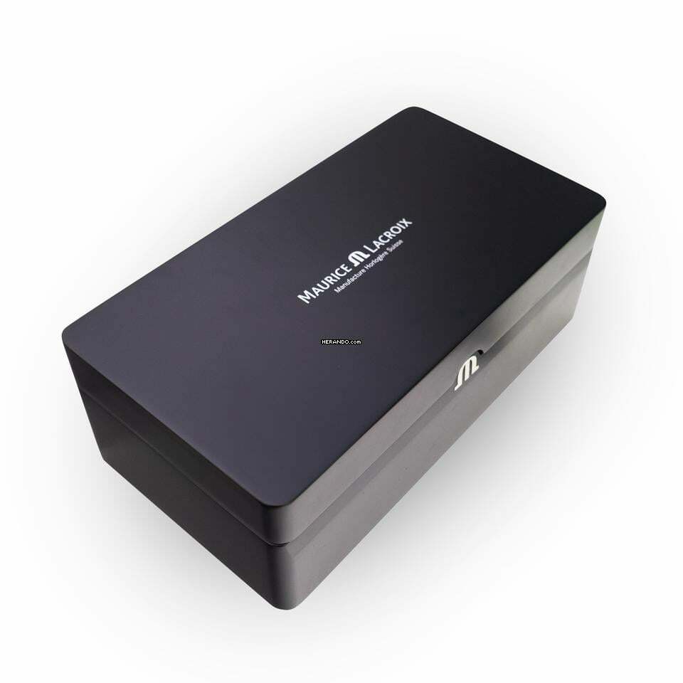 Thumbnail von Maurice Lacroix AIKON AI6008-SS00F-630-D - Aikon Automatic Green Dial Stainless Steel Men's Watch </h1>