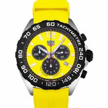 Thumbnail von TAG Heuer Formula 1 Quarz CAZ101AM.FT8054 - Formula 1 Quartz Yellow Dial Stainless Steel Men's Watch </h1>