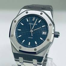 Thumbnail von Audemars Piguet Royal Oak BLUE - Box - Papers - Perfect condition