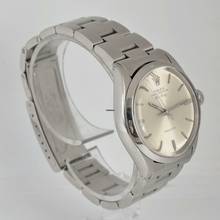 Thumbnail von Rolex Air King 5500 Oyster Perpetual silver dial Full Set 1982’s </h1>