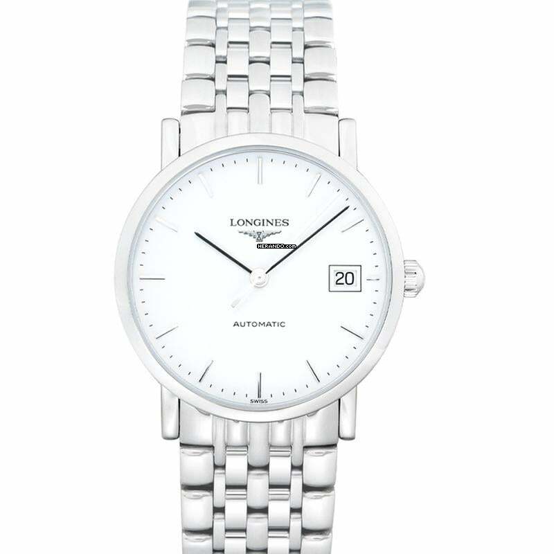  Longines Elegant L48094126 - The Longines Elegant Collection Automatic White Dial Stainless Steel Ladies Wa </h1> 