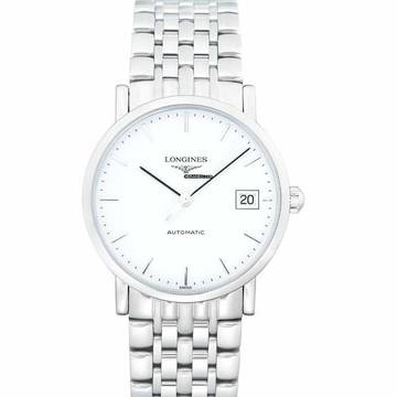  Longines Elegant L48094126 - The Longines Elegant Collection Automatic White Dial Stainless Steel Ladies Wa </h1> 